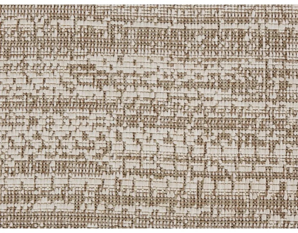 Bézs kültéri szőnyeg 150x80 cm Gemini - Elle Decoration