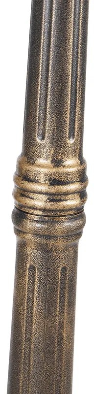 Klasszikus lámpa antik arany 3-lámpás IP44 - Capital