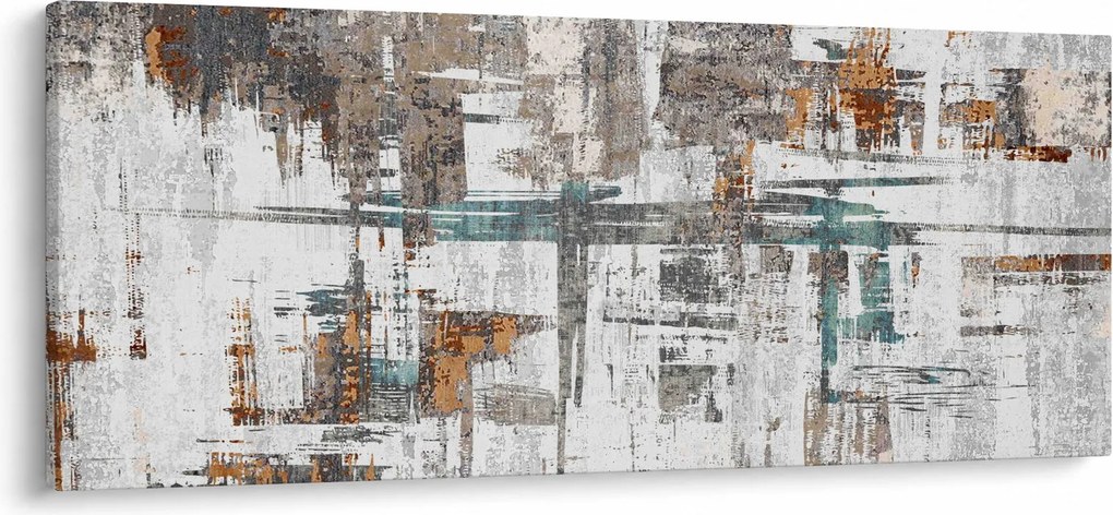 Kép - Absztrakt vonások (120x50 cm)