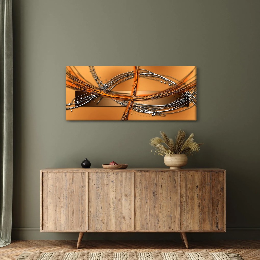 Absztrakt kép (120x50 cm)