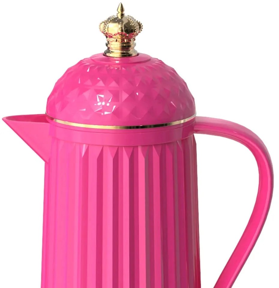 Rózsaszín termosz 920 ml Crown – PT LIVING