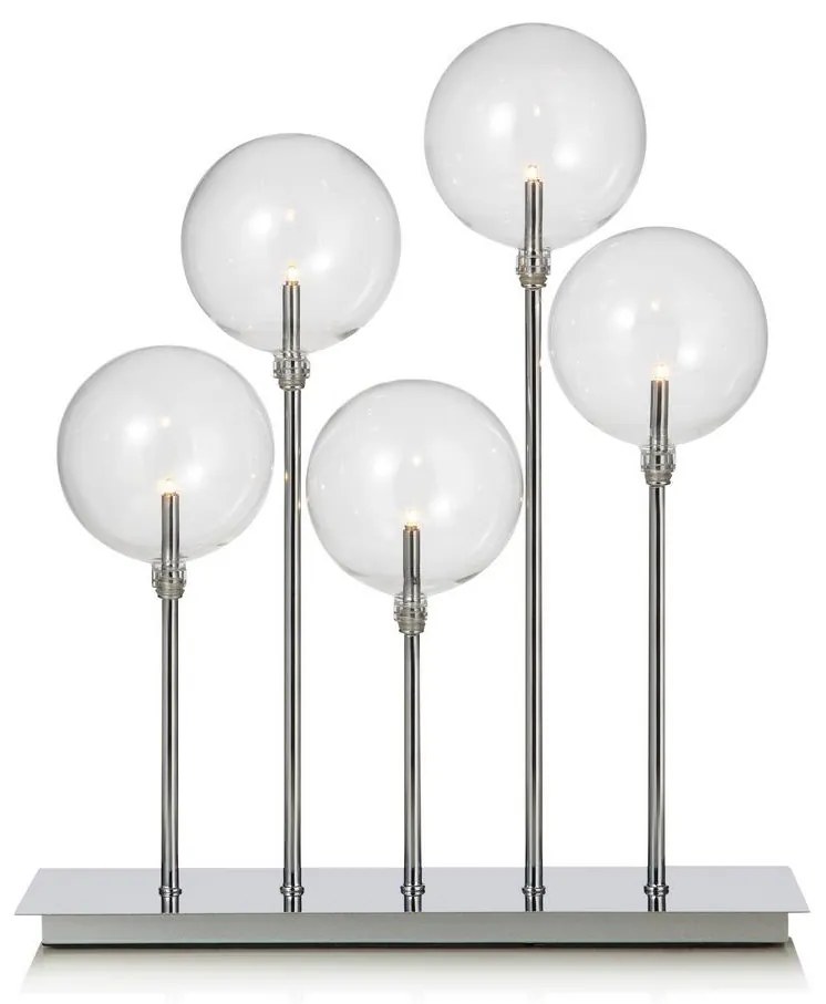 Markslöjd Markslöjd 703519 - Karácsonyi gyertyatartó MÄSTER 7xE5/0,8W/230/12V króm ML0725