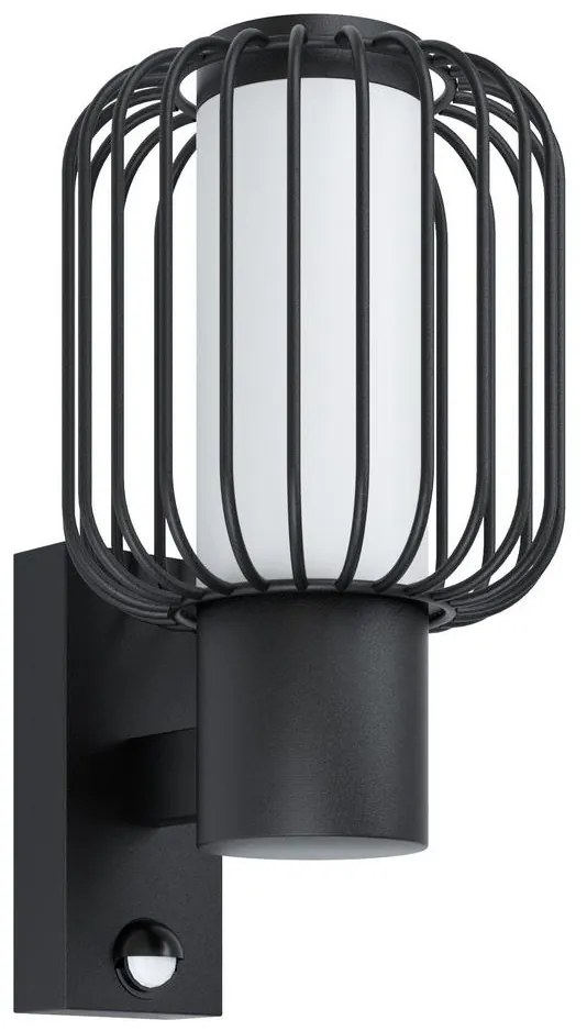 Eglo 98722 - kültéri fali lámpa érzékelővel RAVELLO 1xE27 / 28W / 230V IP44