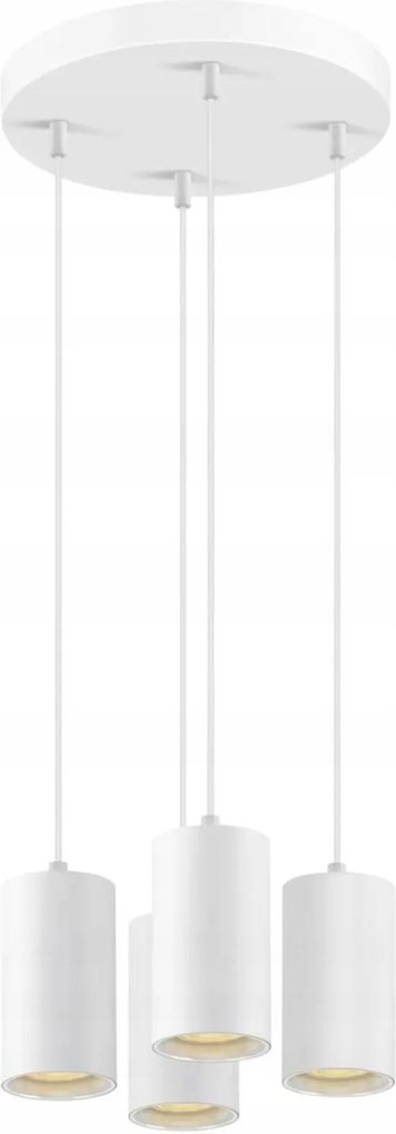 Big Fehér Slv Asto Tube függeszték, GU10, függeszték hossza 250 cm, max.