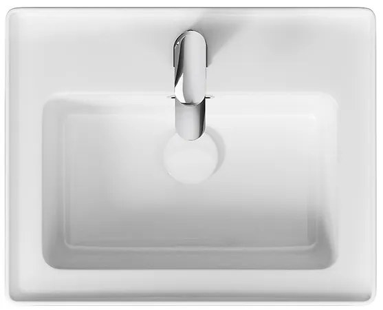 Cersanit - SET Crea szekrény + mosdó 50cm, fehér, S801-277