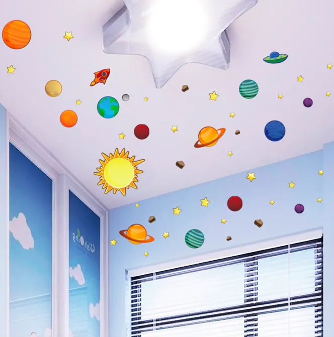 Falmatrica "Naprendszer 2" 50x170cm