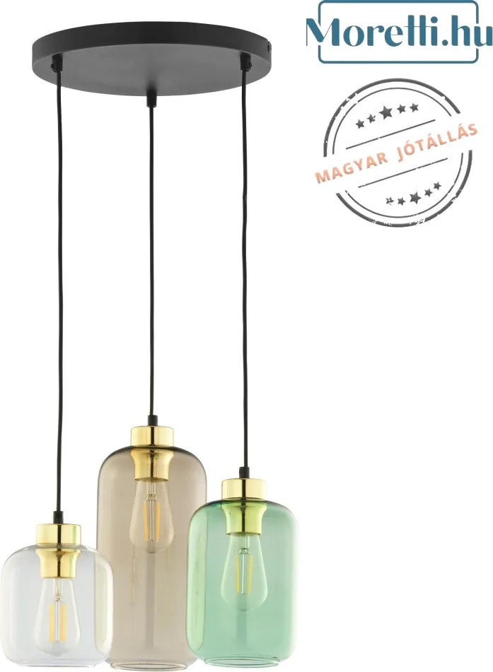 TK LIGHTING 3325 MARCO Többágú Függesztett Lámpa E27 IP20