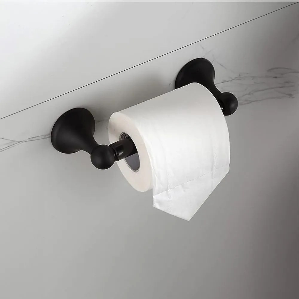 Falra szerelhető wc papír tartó 332869A BLACK