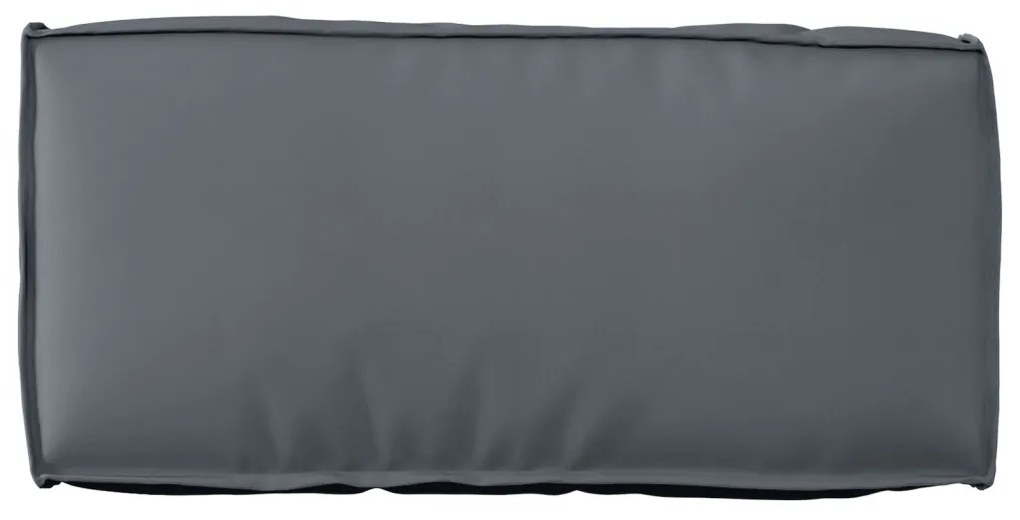 Raklap párna háttámlához Antracit 80 x 40 x 12 cm Oxford szövet