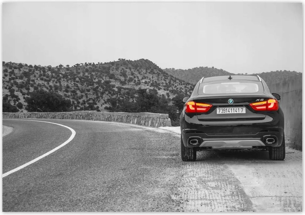 Fotótapéta 416x290 Bmw fekete X6