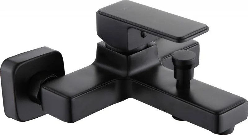 Mexen Cetus fürdőkád csaptelep, fekete - 744330-70