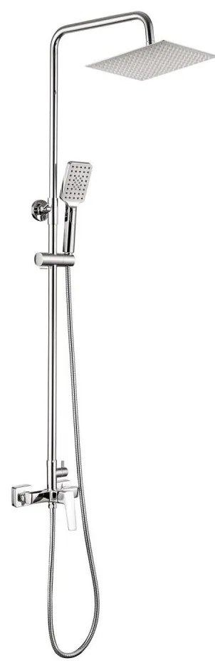 Deante NQL_04XM - BLUR csaptelepes zuhanyszett, fényes króm