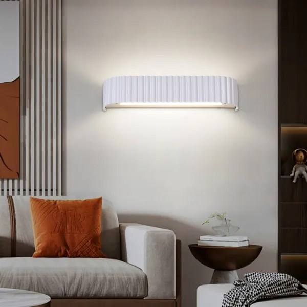 Brilagi - fényerőszabályozható LED fali lámpa FALCON MODERN LED/14W/230V 40 cm fehér + távirányító
