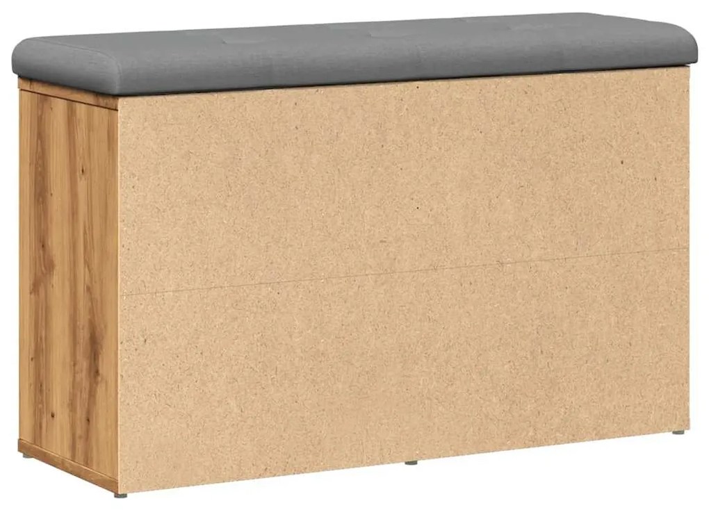 kézműves tölgy szerelt fa cipőtároló pad 82x32x50 cm