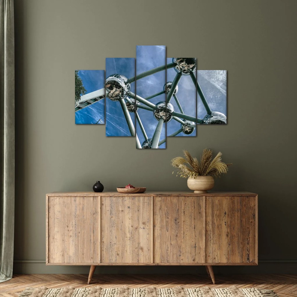 Kép - atomium Brüsszelben (150x105 cm)