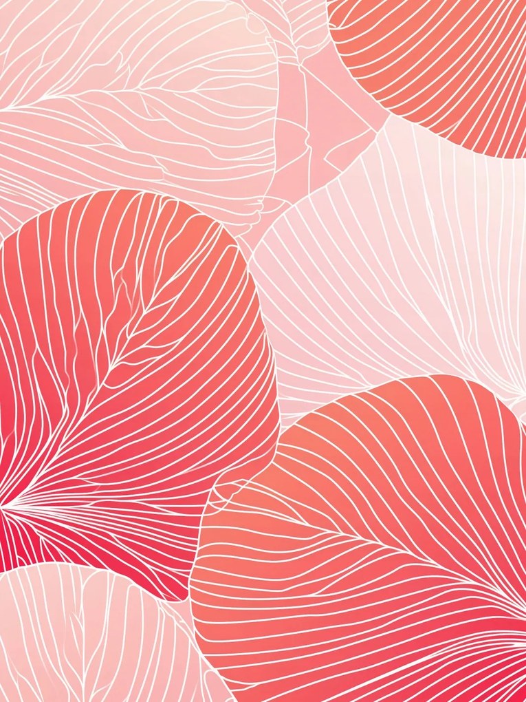 Poszter 30x40cm Korall kert