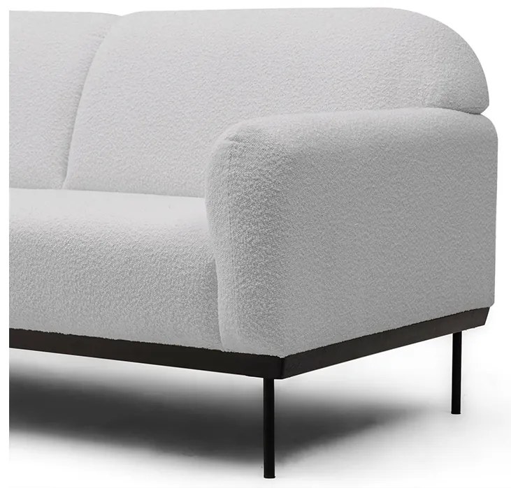 Szürke design kanapé ANDERSON