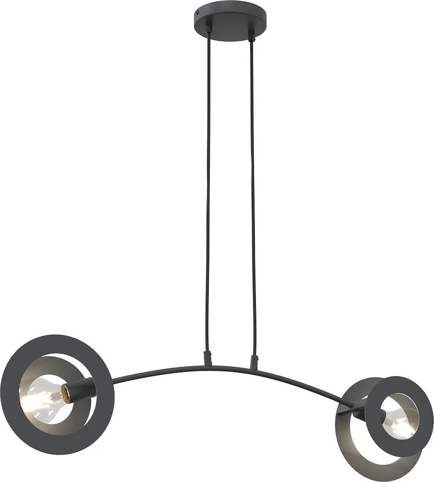 Emibig modern függeszték euforia fekete emi1413/2