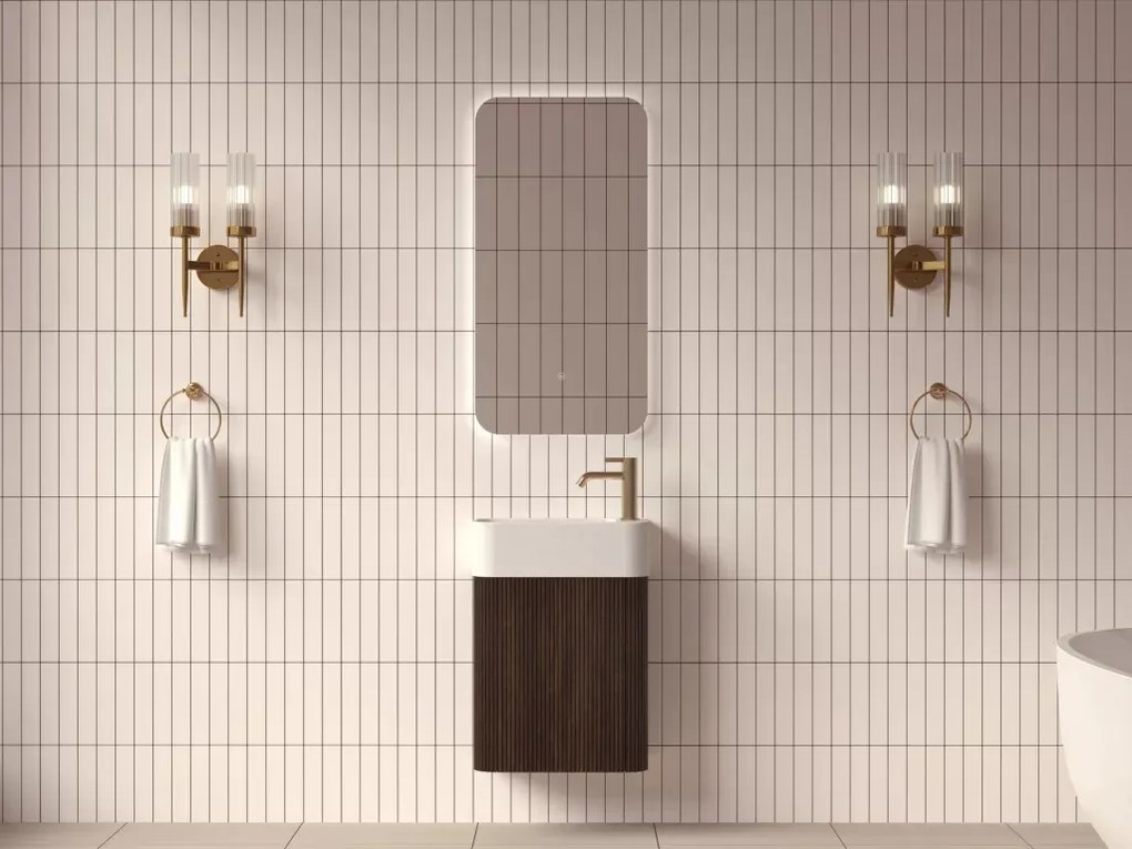 AREZZO design SORELLA 45 cm-es alsószekrény 1 ajtó, dió