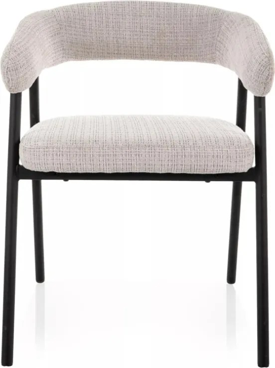 Katana karfás étkezőszék szürke/fekete