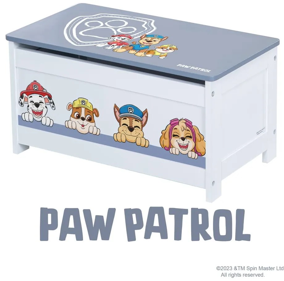 Gyerek tárolódoboz 60x32x30 cm Paw Patrol – Roba