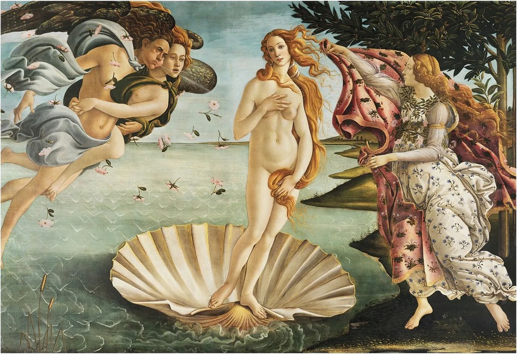 Fotótapéta Flizelin Dekoratív Hálószoba Vénusz születése 152x104