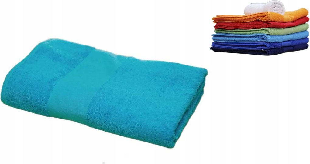 Frottír törölköző Nedvszívó Pamut Olima Towel 100x150 Türkizkék
