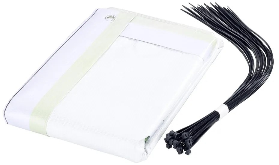 Sárga-zöld műanyag erkély belátásgátló 500x85 cm Butterfly – Maximex