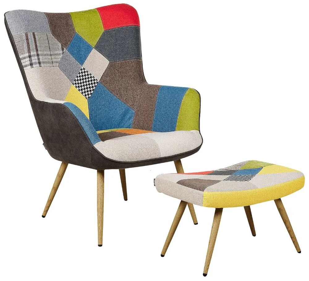 Fotel VIADENE (patchwork). 1022888