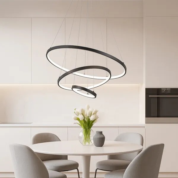 Rabalux 72346 - Fényerőszabályozható kábeles LED csillár BELIZA LED/90W/230V 3000-6500K+távirányító