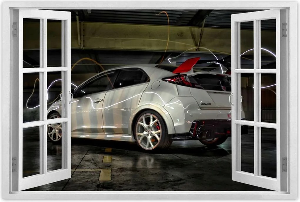 Poszterek 60x40 Honda Civic Sportautó