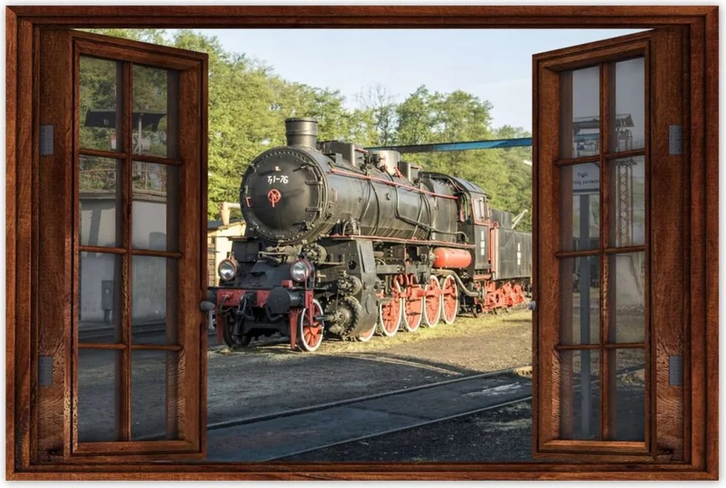 Poszterek 60x40 Gőzmozdony Ty1-76