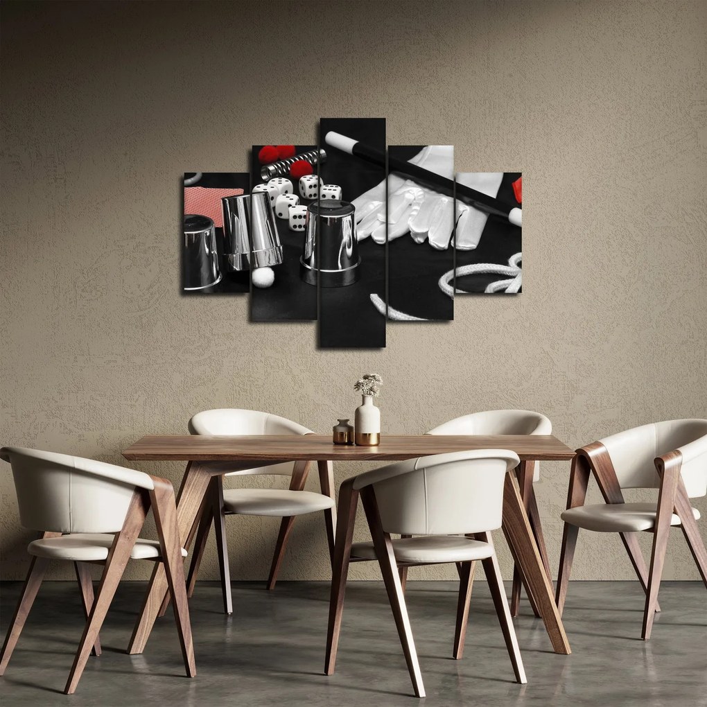 A mágus felszerelésének képe (150x105 cm)