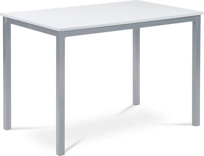 Étkezőasztal 110x70 cm, MDF, fehér, GDT-202 WT