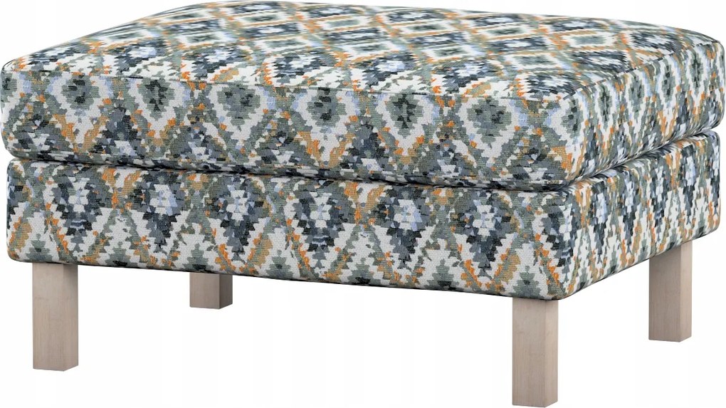 Karlstad Ikea lábtartó huzat, zöld