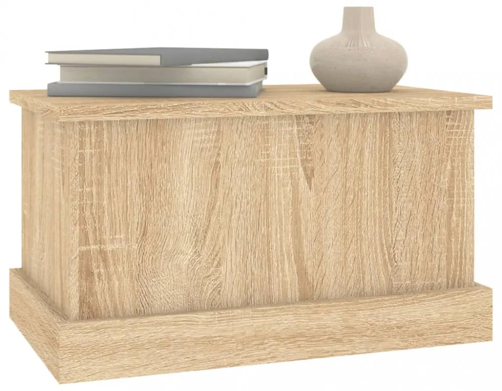sonoma tölgyfa tárolóláda 50 x 30 x 28 cm