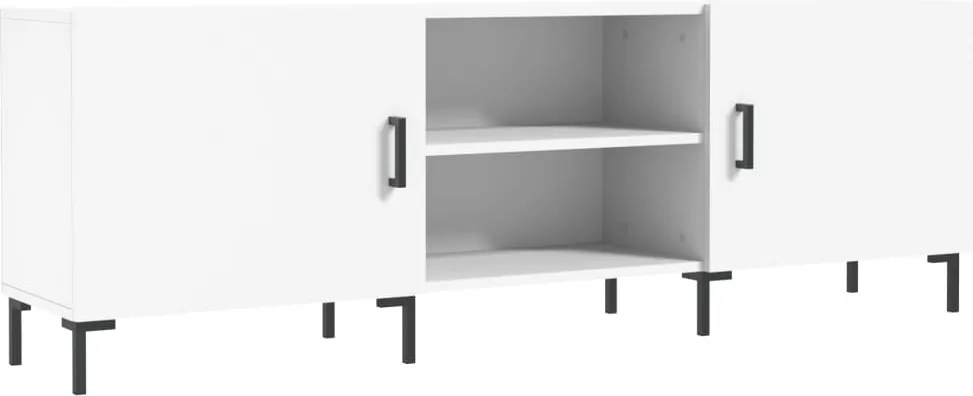 vidaXL fehér szerelt fa TV-szekrény 150 x 30 x 50 cm