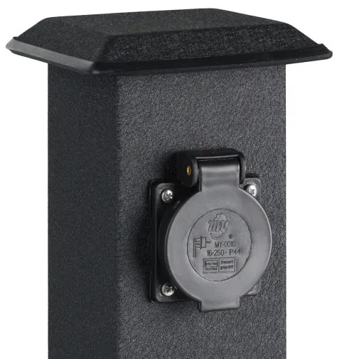 EGLO 93426 - kültéri kert oszlop aljzatokkal SCHUKO IP44