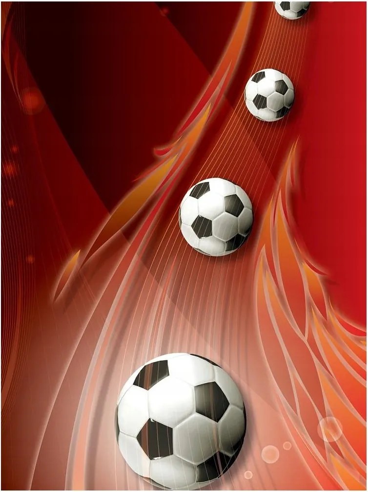 Fotótapéta 3D foci labda fotótapéta 184 x