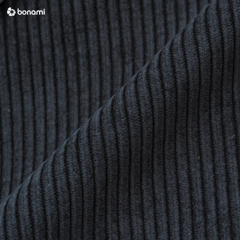 Fekete-antracitszürke kinyitható kanapé 205 cm Knob – Karup Design