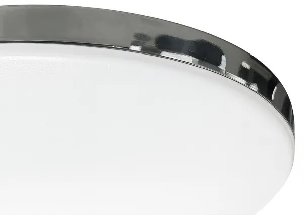 LED mennyezeti lámpa MAYA, 36 W, 230 V, Ø 50 cm, fényes króm