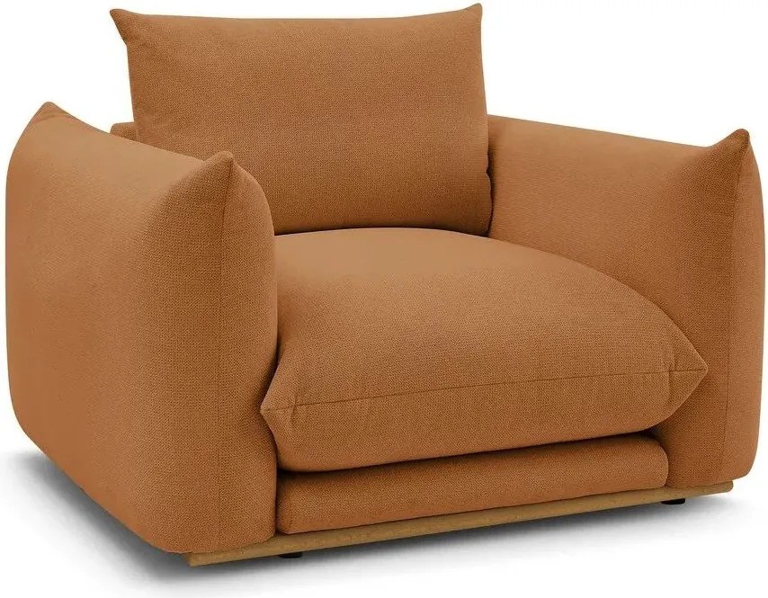 Narancssárga fotel Ernest – Bobochic Paris