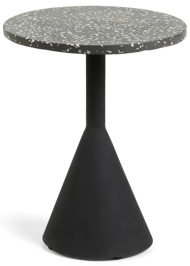 Melano fekete tárolóasztal - La Forma
