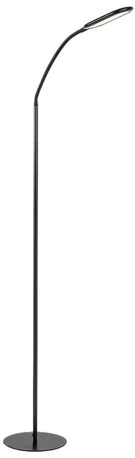 Rabalux 74009 - ADELMO LED állítható érintős állólámpa 10W 230V fekete 74009