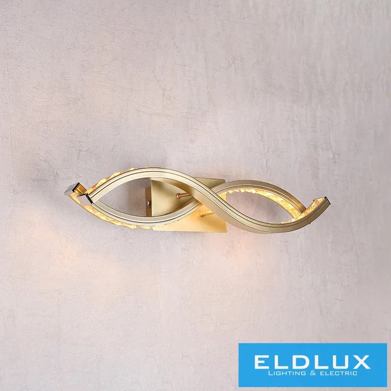 ELDLUX MEMPHIS kristályüveg fali lámpa króm 10W 4000K