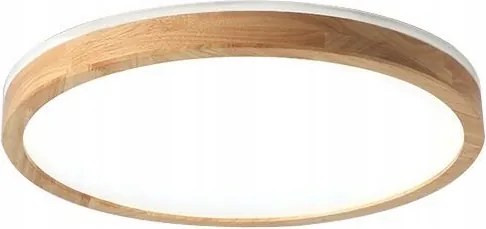 Mennyezeti Lámpa Skandináv Fából Készült Led 40cm