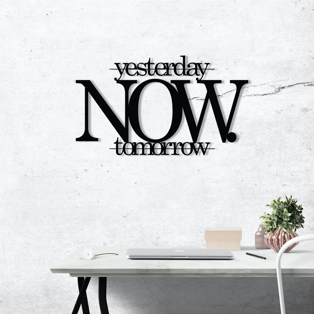 Fém fali dekoráció, Now