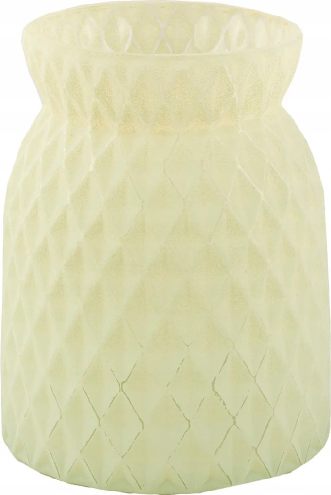 Gyertyatartó teamécses Zöld üveg átm. 7cm