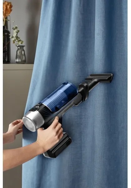 Rowenta - Botporszívó X-FORCE FLEX ANIMAL AQUA AUTO 4in1 250W/230V fekete/kék