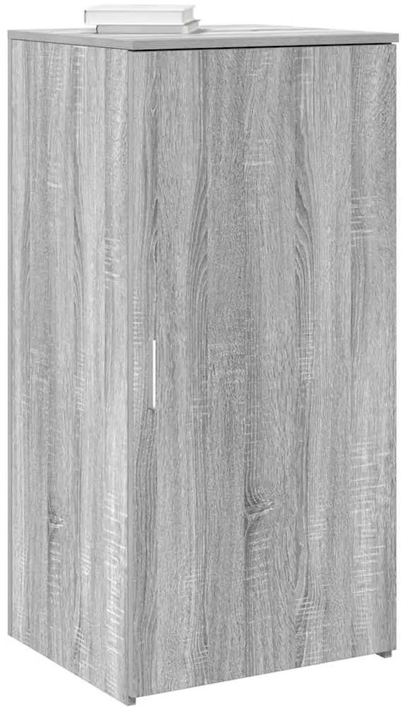 tároló szekrény szürke sonoma 50x45x103,5 cm szerelt fa